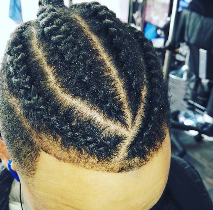 Cornrow pattern